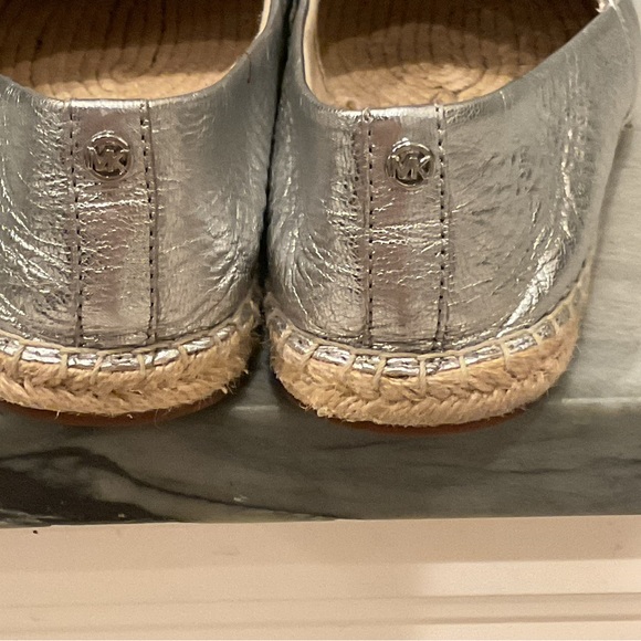Michael Kors Metallic Silver Espadrilles - Picture 8 of 16